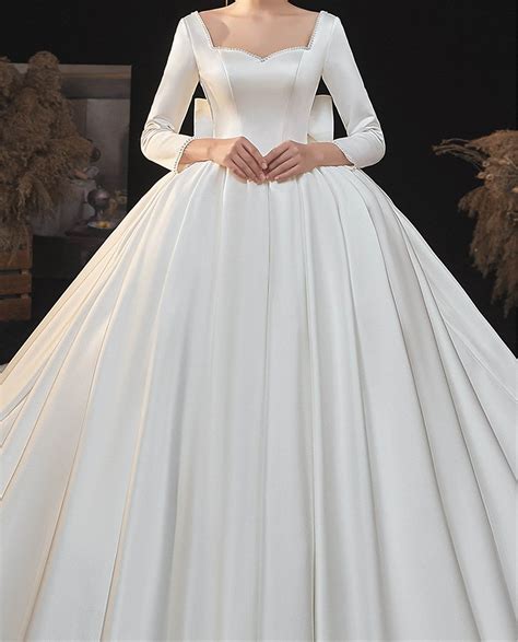 amazon wedding dresses long sleeve|luxury long sleeve wedding dresses.